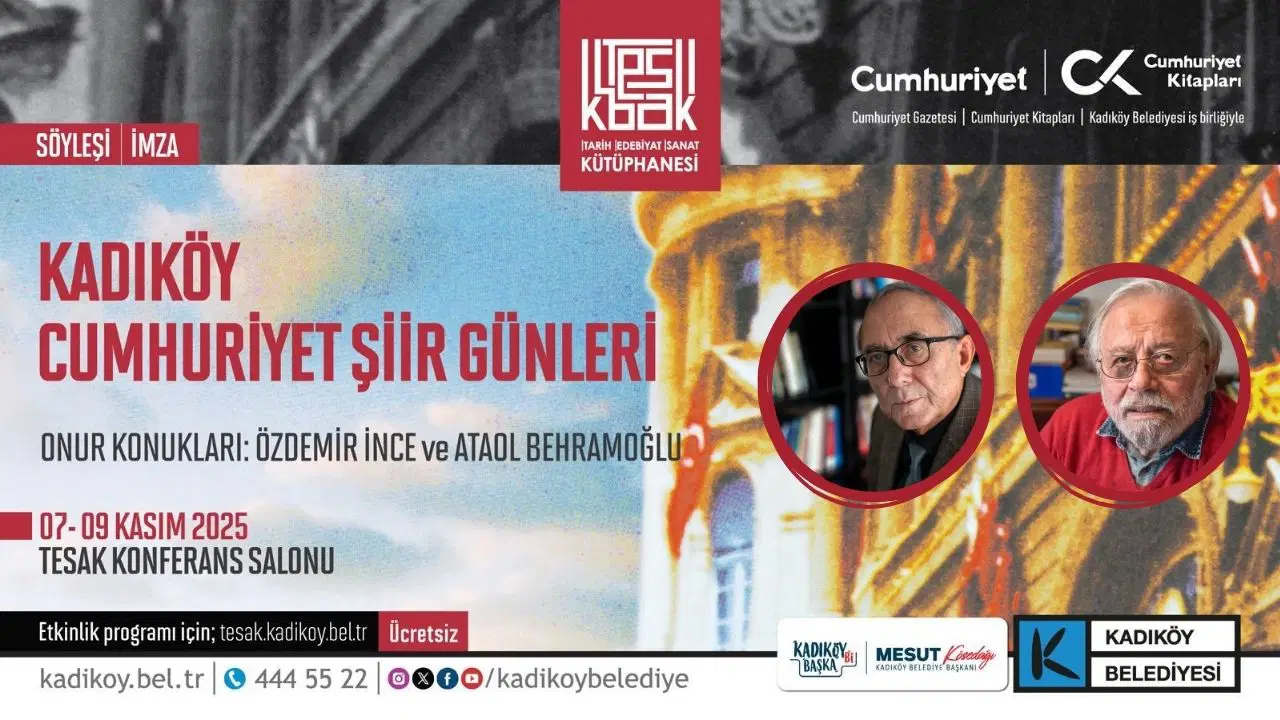 Kadıköy’de şiir günleri başlıyor!