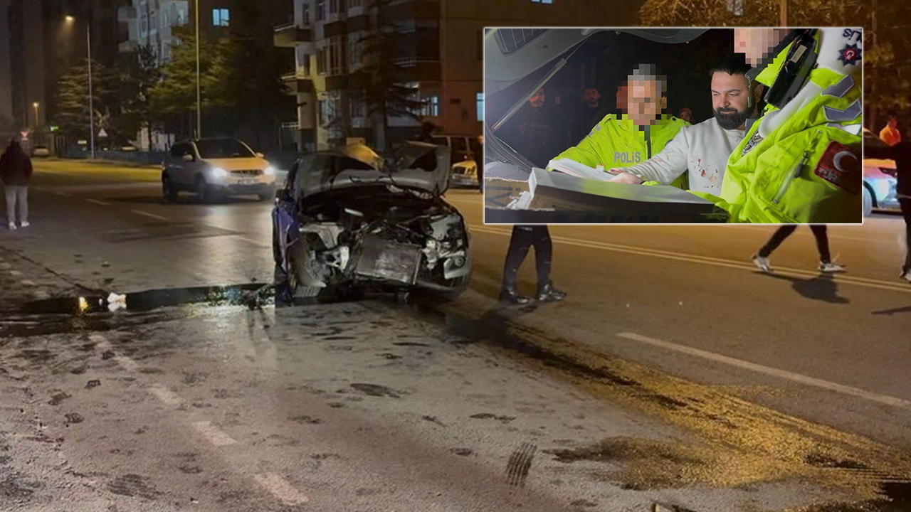 Kaza yapan şoförden polise tehdit. “Sana gerekeni yapacağım”