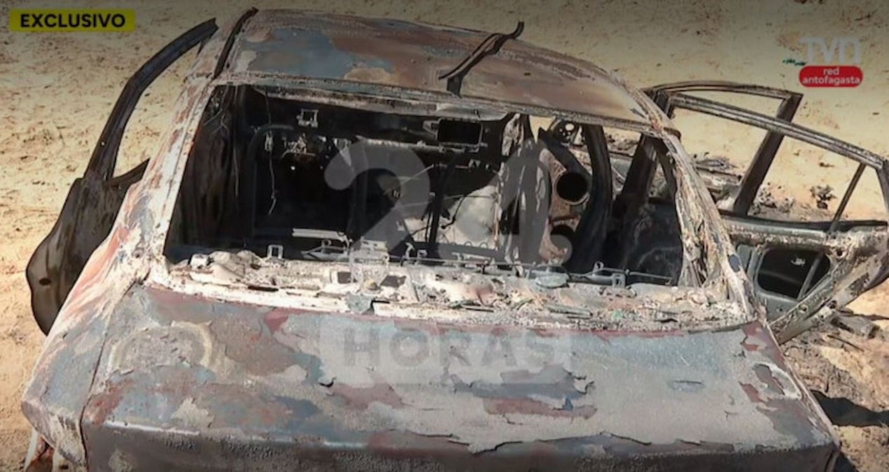 Şili’de kaybolan Türk’ün yanmış aracı bulundu