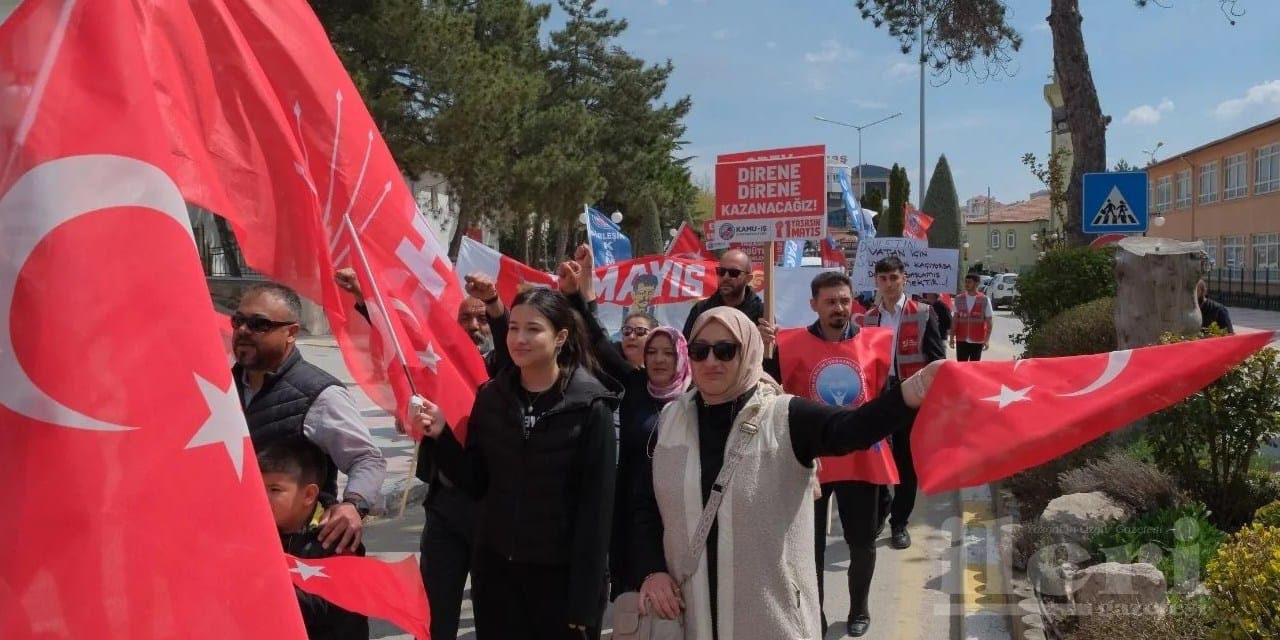 Yozgat’ta 16 Yıl Aradan Sonra 1 Mayıs Coşkusu Yeniden Yaşandı