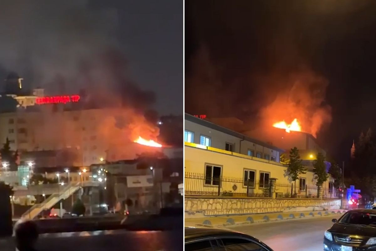 Istanbul universitesi cerrahpasa dis hekimligi fakultesinde yangin cikti jCMFuNiF